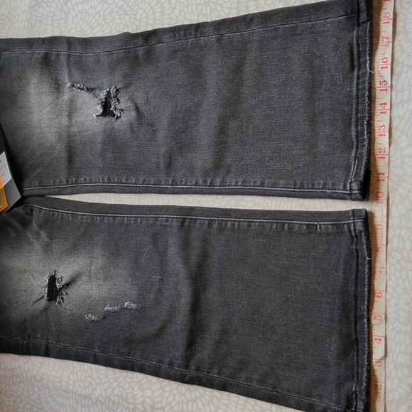 Risen Black Medium Wash High Rise Denim Jeans Size 15 NWT - Picture 9 of 15